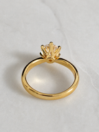 CLASSIC SOLITAIRE 6-PRONG ROUND-CUT MOISSANITE RING - 1.0ct