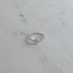 BLOOM CLUSTER 4-STONE MOISSANITE RING - 0.40ct