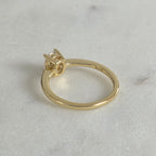SOLITAIRE OVAL-CUT MOISSANITE RING - 1.0ct