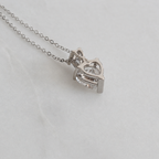 Heart-cut Moissanite Necklace - 2.34ct