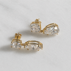Madelen Earring Moissanite 12.4ct